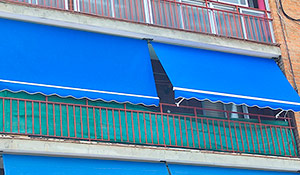 Toldos en Rivas Vaciamadrid.